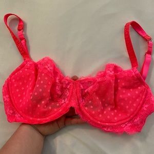 Hot pink Victoria’s Secret bra